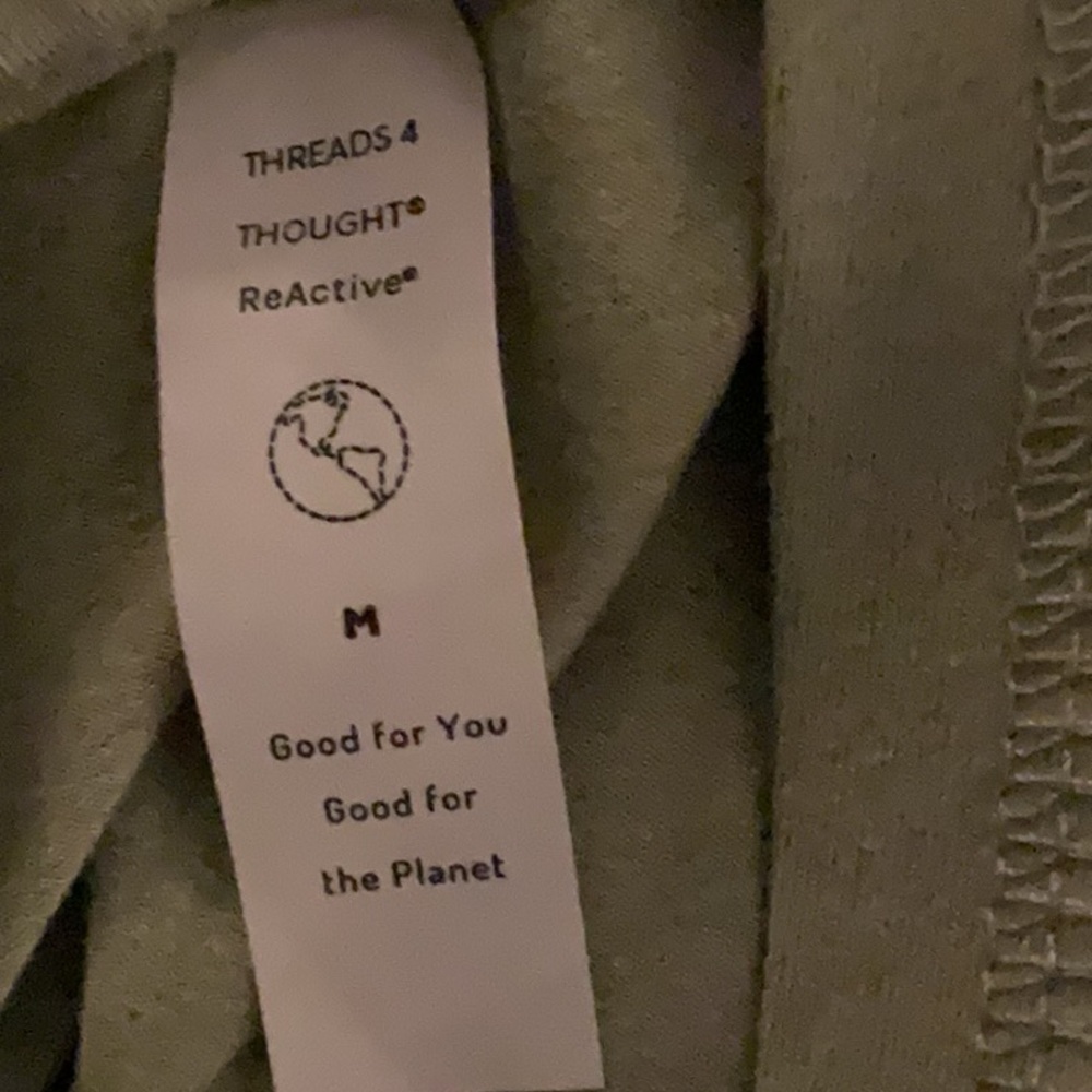 Threads 4 Thought Light Green Hoodie - Picture 13 of 15